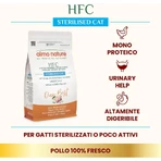 Almo Nature HFC Our Best Pollo esterilizado - Alimento completo para gatos adultos esterilizados, 1,2 kg