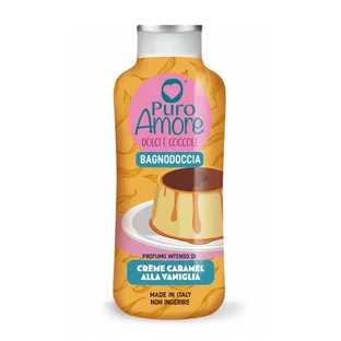 Puro amore Vanilla Crème Caramel - Gel de baño hidratante 650 ml