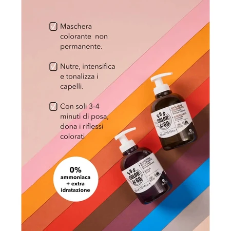 Alama Sos Color &amp; Go - Verzorgend haarkleurmasker 300 ml - Paars