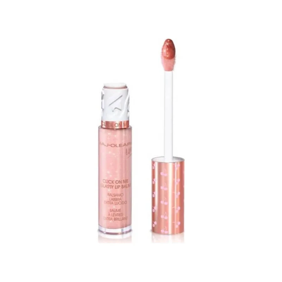 Naj Oleari Click on Me Glassy Lip Balm - Lippenbalsem nr. 01 Pearl Nude