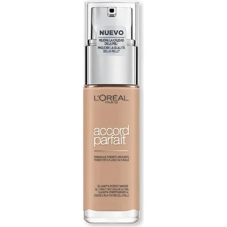 Base de maquillaje Accord Parfait de L'Oréal Paris - Base de maquillaje líquida - N.º 4N Beige
