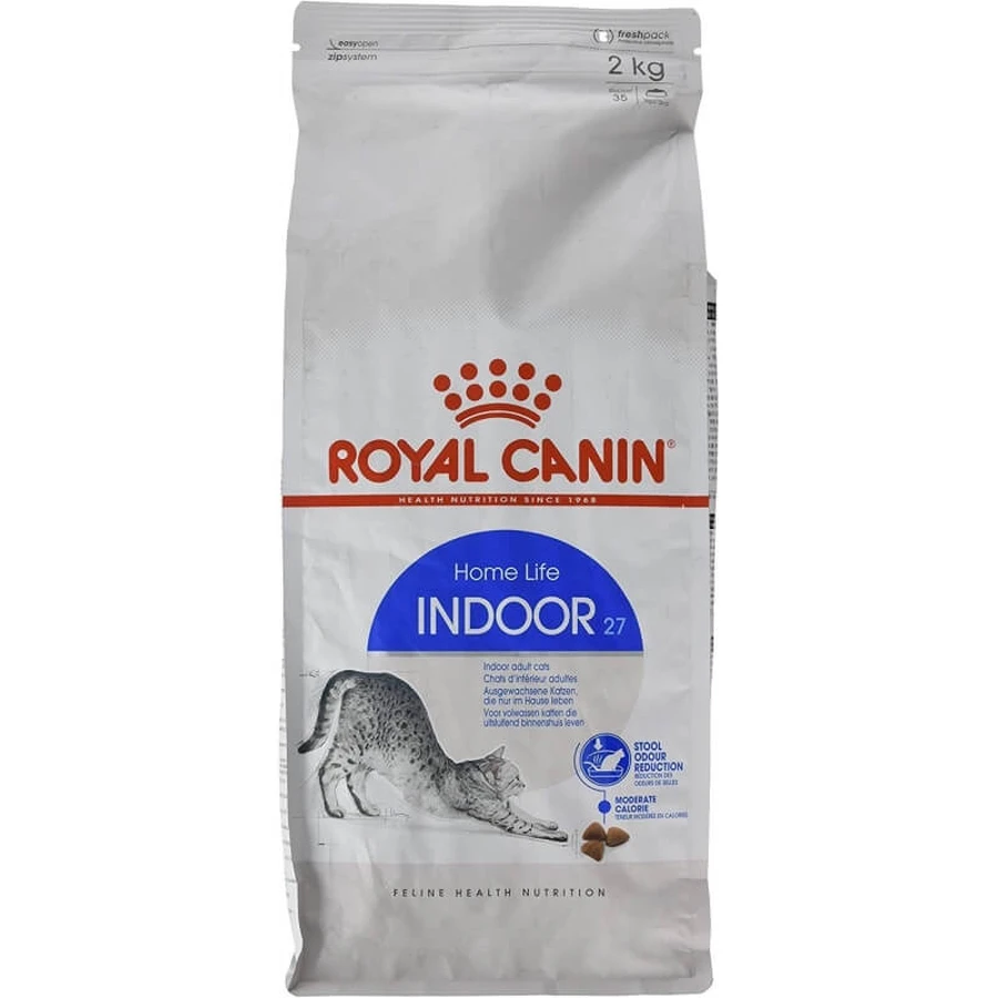 Royal Canin Indoor 27 - Pienso para gatos, 2 kg