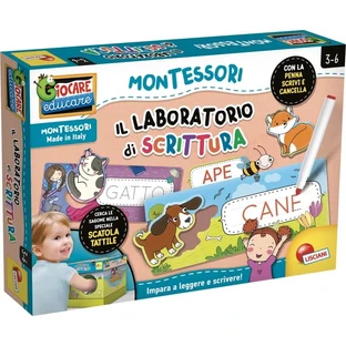 Lisciani Montessori Maxi-schrijfworkshop voor kinderen van 3 tot en met 6 jaar