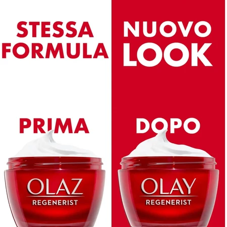 Crema de noche Olay Regenerist - Crema facial de noche antiarrugas, 50 ml
