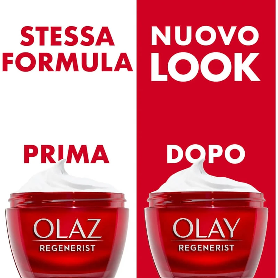 Crema de noche Olay Regenerist - Crema facial de noche antiarrugas, 50 ml