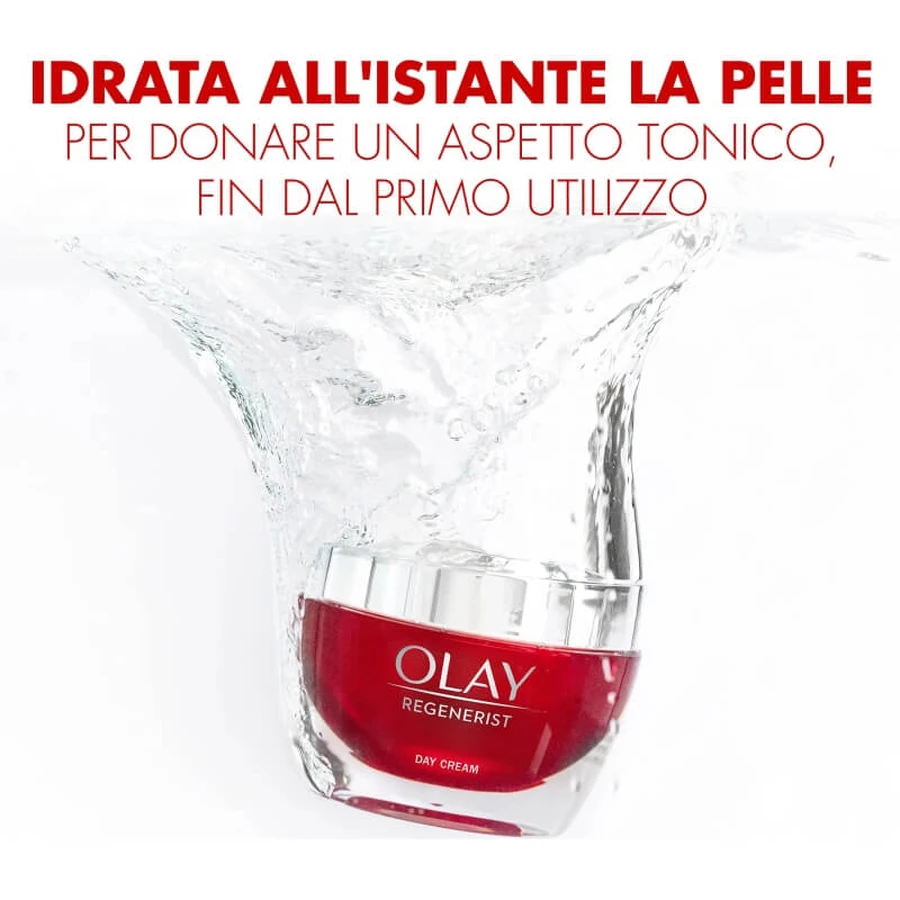 Crema de noche Olay Regenerist - Crema facial de noche antiarrugas, 50 ml