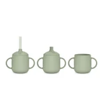 Suavinex Color Essence - 3-in-1 Silicone Training Cup, Green