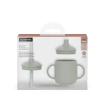 Suavinex Color Essence - 3-in-1 Silicone Training Cup, Green