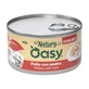 Oasy Wet Cat Natury Poulet et canard - Nourriture humide pour chats adultes, 85 g