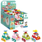 Disney Press &amp; Go – Schiebewagen für Kinder, verschiedene Farben