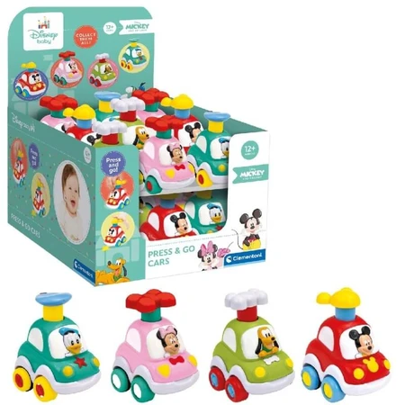 Disney Press &amp; Go – Schiebewagen für Kinder, verschiedene Farben