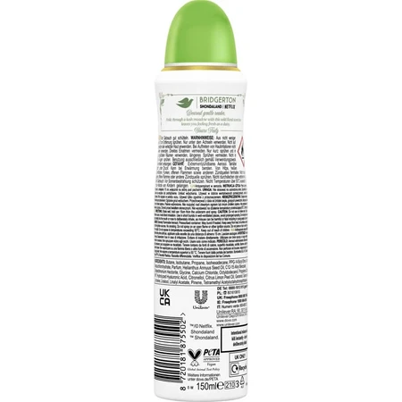 Where Bridgerton Love & Meadows - Bergamot and Wildflowers Antiperspirant Deodorant 150 ml