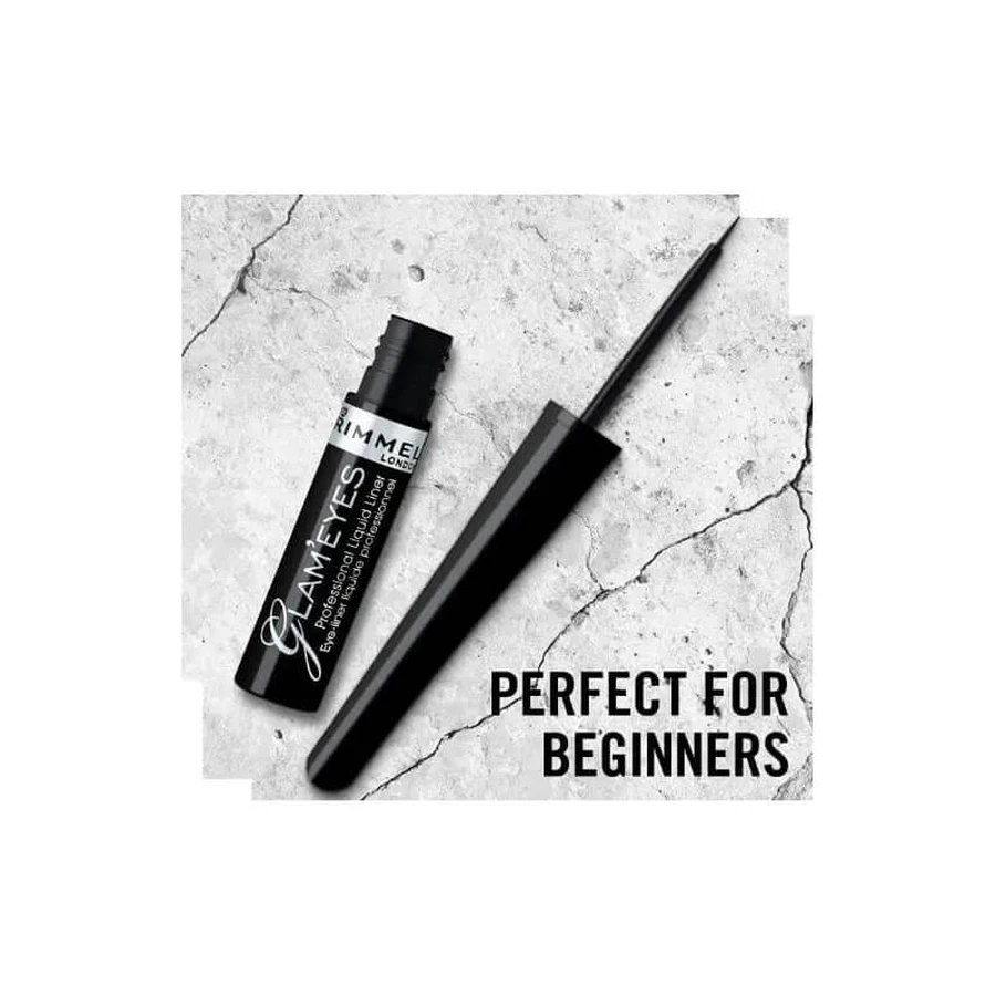 Rimmel Glam'Eyes - Liquid Eyeliner - No. 001 Black
