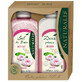 Bath salt set 1000 g + Bath foam 800 ml Water Lili, Naturalis