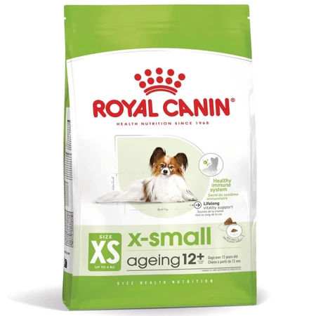 Royal Canin X-Small Aging 12+ - Compleet voer voor volwassen miniatuurhonden, 1,5 kg