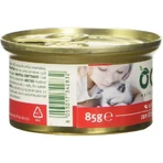 Oasy Tasty Veal Mousse - Complete Food for Adult Cats, 85 g