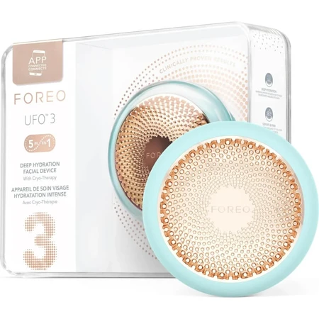 Foreo UFO 3 - 5-in-1 device for deep facial hydration - Arctic Blue