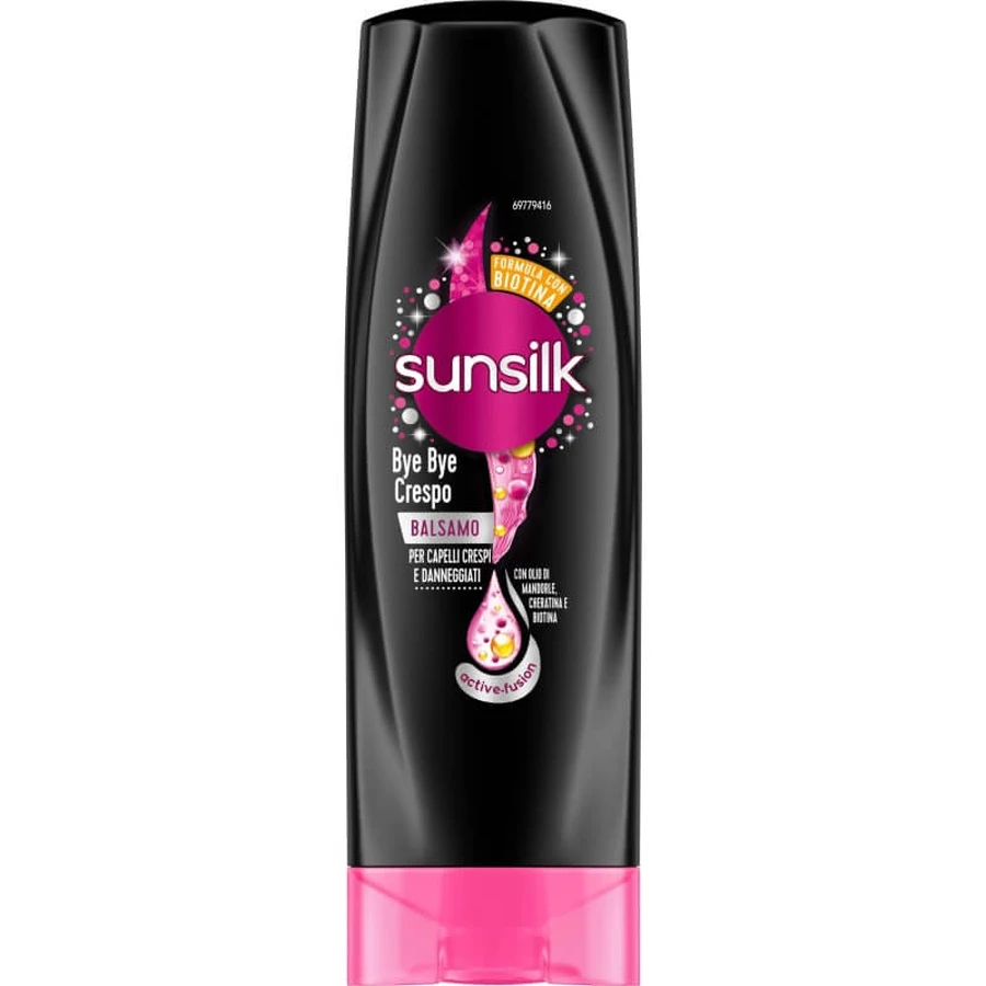 Sunsilk Bye Bye Frizz - Acondicionador para cabello encrespado y dañado, 200 ml