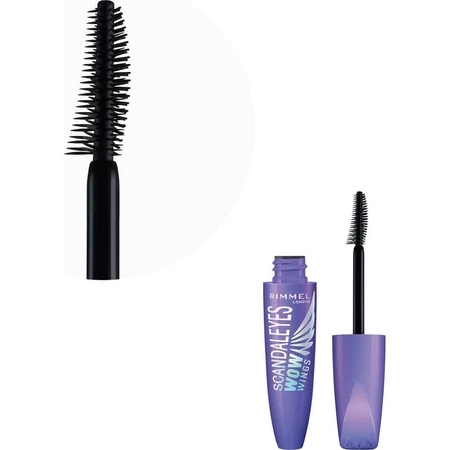 Rimmel ScandalEyes Wow Wings – Volumen-Mascara Nr. 001 Schwarz