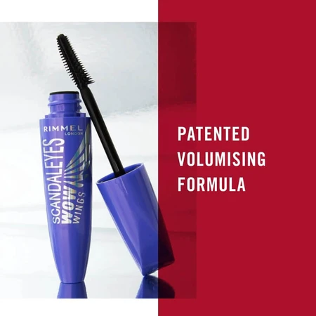 Rimmel ScandalEyes Wow Wings – Volumen-Mascara Nr. 001 Schwarz