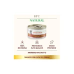 Almo Nature HFC Carne de ternera con patatas y guisantes - Pienso húmedo complementario para perros adultos, 95 g