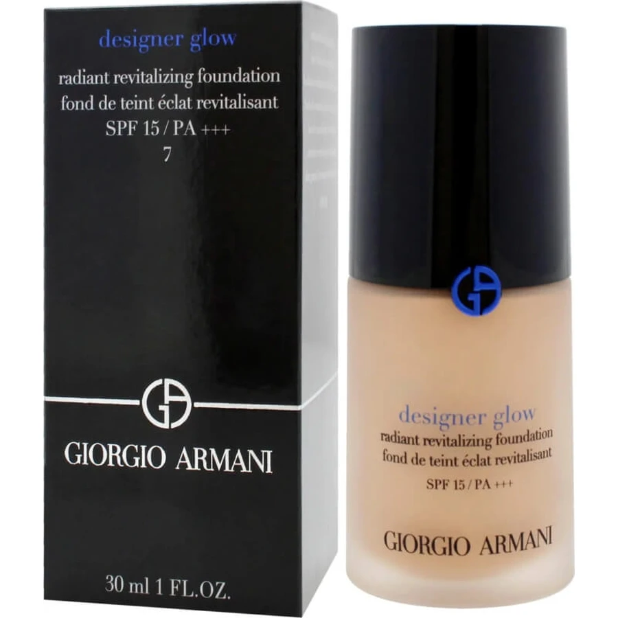 Giorgio Armani Designer Glow SPF 15 - Fond de teint revitalisant et illuminateur - N° 7