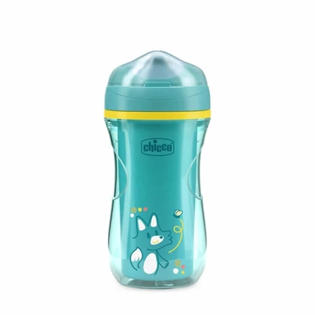Chicco Active Cup, ab 14 Monaten, Fassungsvermögen 266 ml, hellblau