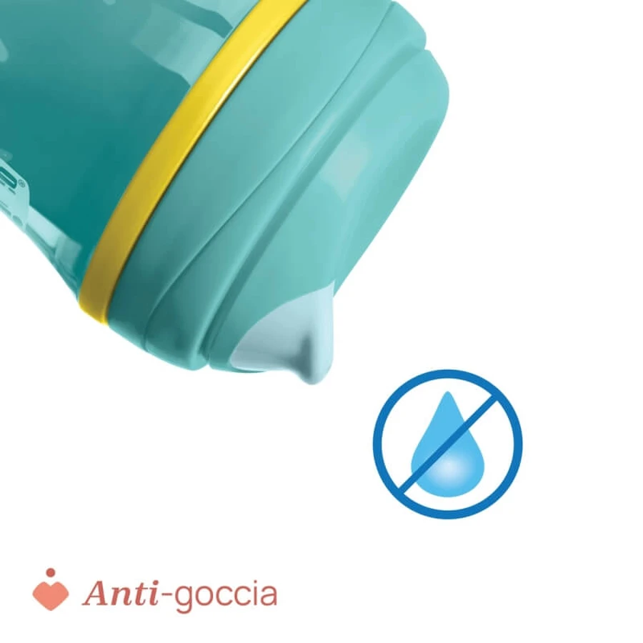 Chicco Active Cup, ab 14 Monaten, Fassungsvermögen 266 ml, hellblau