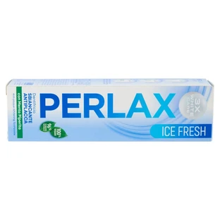 Perlax Ice Fresh – Zweiphasige Zahnpasta zur Zahnaufhellung, gegen Zahnbelag und zur Erfrischung, 75 ml