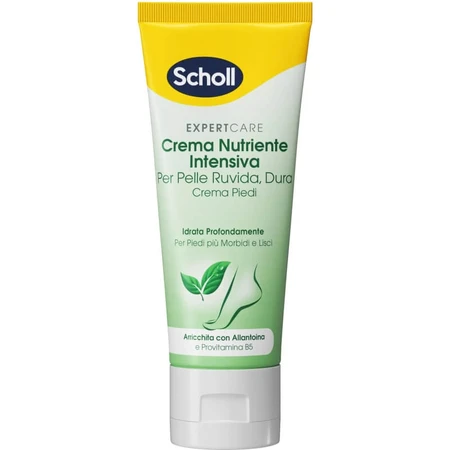 Scholl ExpertCare - Crème nourrissante intensive pour peaux rugueuses et calleuses, 75 ml