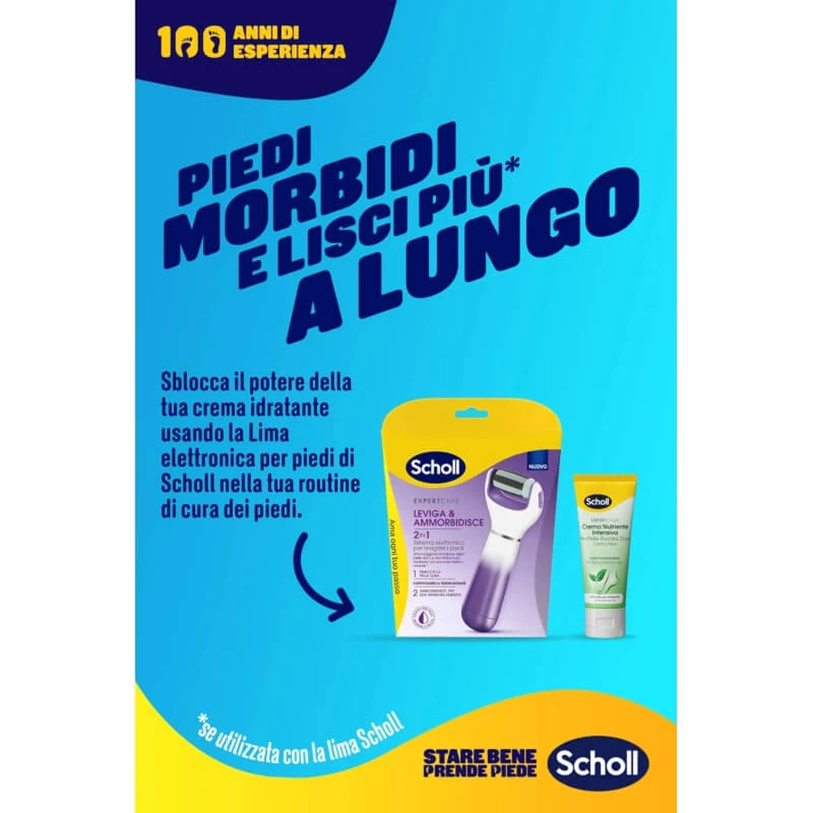 Scholl ExpertCare - Crème nourrissante intensive pour peaux rugueuses et calleuses, 75 ml