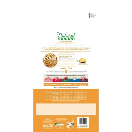 Natural Trainer Specialty Nutrition Adult Small &amp; Toy Salmon - Compleet hondenvoer, 7 kg