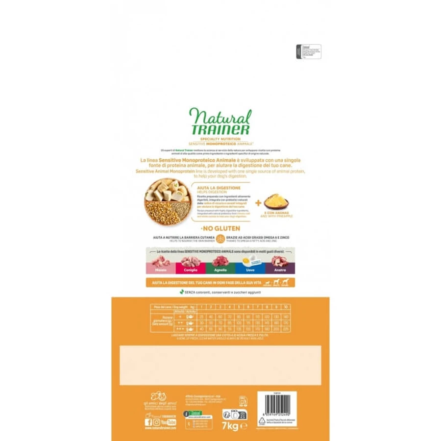 Natural Trainer Specialty Nutrition Adult Small &amp; Toy Salmon - Compleet hondenvoer, 7 kg