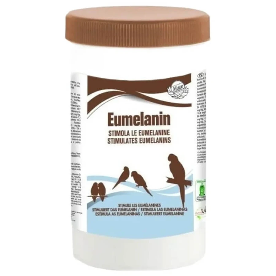 Chemi-vit Eumelanin - complément alimentaire pour oiseaux à base d'eumélanine, 100 g