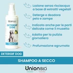 Union Bio Detergif Dog - Droogshampoo voor honden die niet hoeft te worden uitgespoeld, 500 ml