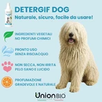 Union Bio Detergif Dog - Droogshampoo voor honden die niet hoeft te worden uitgespoeld, 500 ml