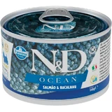 Farmina N&amp;d Ocean Adult Mini Salmón y Bacalao - Alimento completo para perros adultos de raza pequeña, 140 g