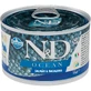 Farmina N&amp;d Ocean Adult Mini Salmón y Bacalao - Alimento completo para perros adultos de raza pequeña, 140 g