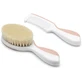 Nuvita Brush and Comb Set 0m+ Pink