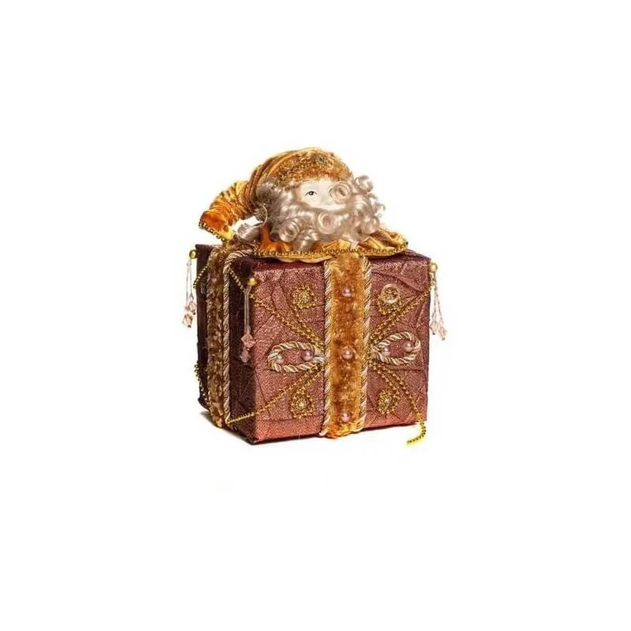 Dgs Kerstman-cadeaudoosversiering, 28 cm hoog