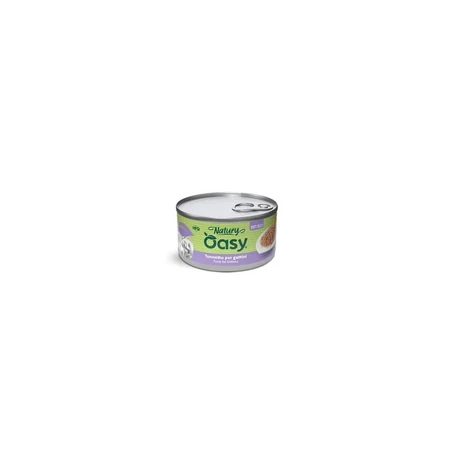 Oasy Wet Cat Natury Soft Jelly Tonnetto - Aliment complémentaire pour chatons, 85 g
