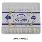 Dermacotone Umweltfreundliche Baby-Wattestäbchen – 60 Wattestäbchen