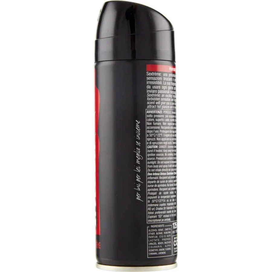 Desodorante en spray Intesa Sex Unisex Sextreme, 125 ml