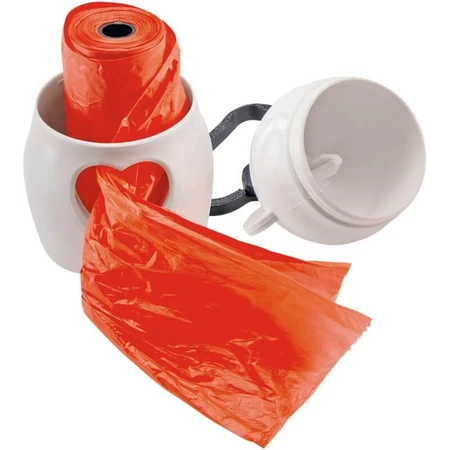 Ferplast Dudù Animals Tiger - Porte-sacs pour litière avec 20 sacs, 5,5 x 9 cm de diamètre