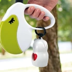 Ferplast Dudù Animals Tiger - Porte-sacs pour litière avec 20 sacs, 5,5 x 9 cm de diamètre