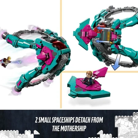 Lego Marvel 76255 - The New Guardians' Spaceship - Building Set