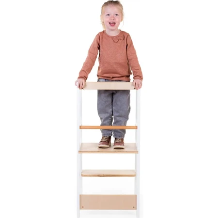 Trona con torre de aprendizaje de madera de Childhome