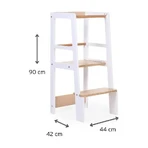 Trona con torre de aprendizaje de madera de Childhome