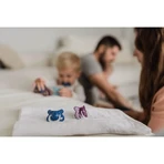 Suavinex Night &amp; Day Whale - 2 siliconenfopspenen voor baby’s van 4 tot 18 maanden