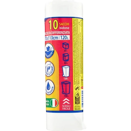 Fortex-recyclingzak van 120 liter – verpakking van 10 stuks